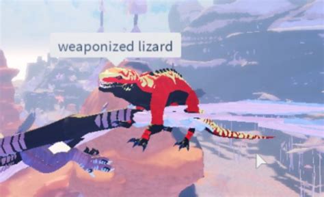 an animated image of a lizard on top of a mountain with the caption ...