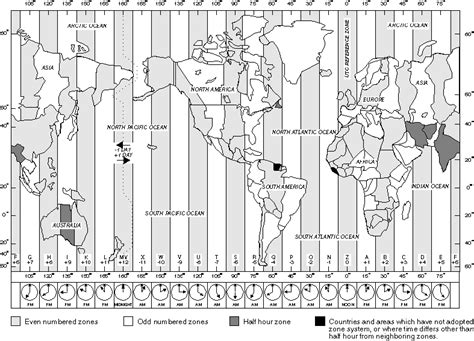 Printable World Time Zone Map | ... -- Core Components - Appendix C. Time-Providers and Time ...
