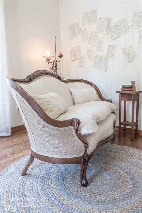 Reupholstered Antique Furniture Ideas - Reinvented Delaware