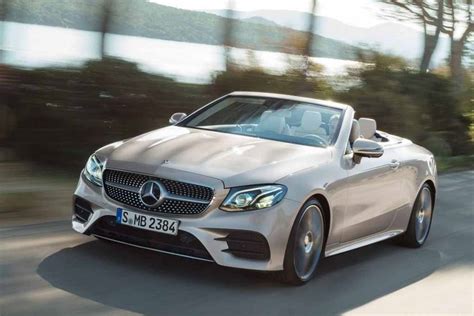 Scintillating New Mercedes E-Class Cabriolet Launched In US