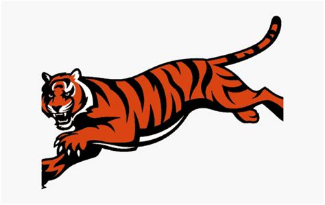 Bengal Free Clip Art - Cincinnati Bengals Tiger Logo, HD Png Download ...