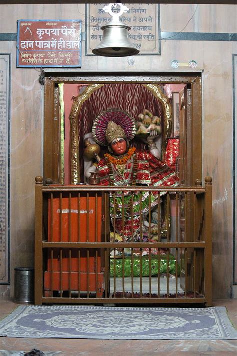 Hanuman Ji, Neem Karoli Baba Ashram, Vrindavan Photograph by Jennifer Mazzucco - Pixels