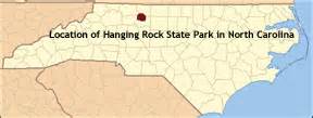 Hanging Rock State Park and 2 waterfalls