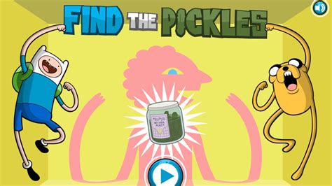 Adventure Time: Find The Pickles - Mathematically Mind-Bending Puzzles (CN Games) - YouTube