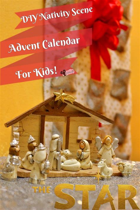 DIY Nativity Advent Calendar For Kids #TheStar | New Mommy Bliss