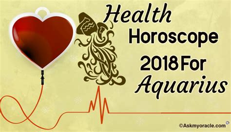 2018 Aquarius Health Horoscope | Aquarius Health Astrology 2018