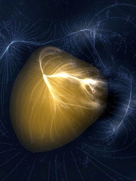 The Laniakea Supercluster. It contains 100,000 galaxies and is 250,000 ...