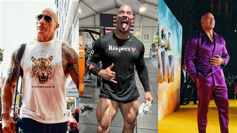 Black Adam Star Dwayne Johnson aka The Rock Shares Epic Leg Day ...