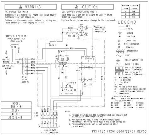 Trane Intellipak Wiring Diagrams