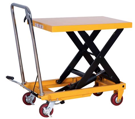 TA-MLT1100 Manual Hydraulic Lift Table 1100lbs Capacity | TRANSARYA