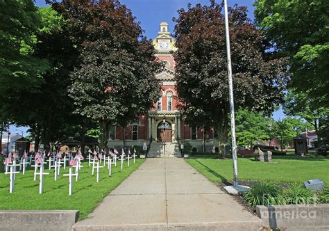 LaGrange County Courthouse Indiana 6838 Photograph by Jack Schultz ...