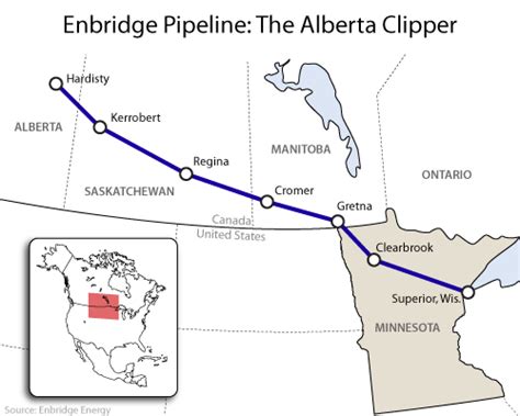 Alberta Clipper pipeline ready to move oil | Minnesota Public Radio News