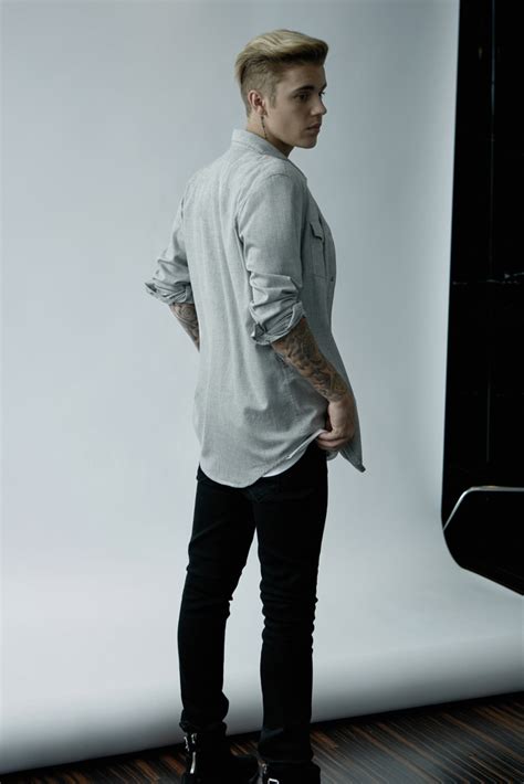 Justin Bieber Talks Calvin Klein + Fashion with WWD