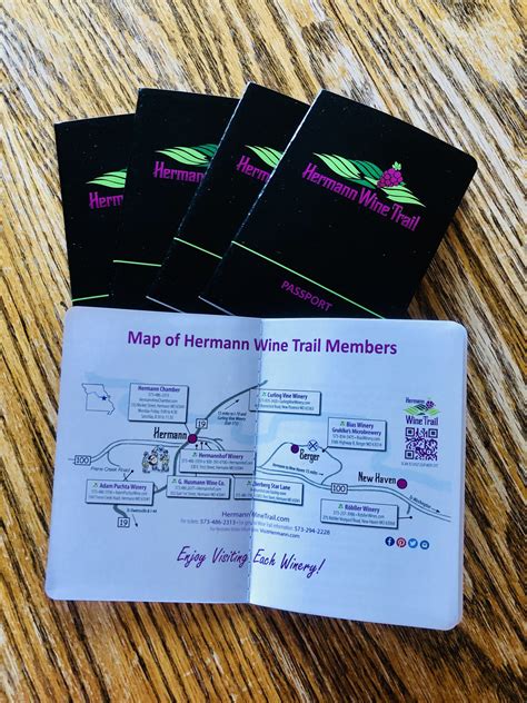 Hermann Wine Trail Passport Program - Hermann Missouri Wine Trail