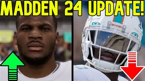 🚨HUGE MADDEN NFL 24 UPDATE🚨 Everything You Need To Know About The New Rosters, Player Ratings ...