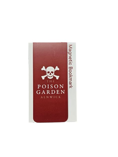 THE POISON GARDEN MAGNETIC BOOKMARK – The Alnwick Garden Shop