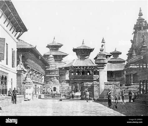 Kathmandu Bhaktapur Durbar Square Stock Photo - Alamy