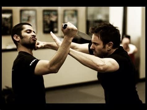 Knife Defense : Krav Maga Technique : KMW KravMaga Self Defense w/ AJ Draven - YouTube