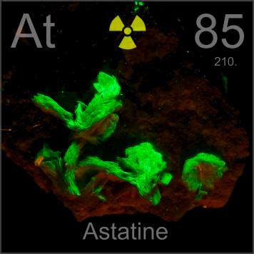 Pictures, stories, and facts about the element Astatine in the Periodic Table