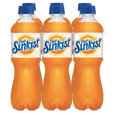 Sunkist Diet Orange Soda, 0.5 L, 6 Count – Deal – BrickSeek