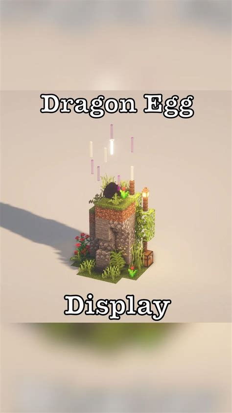 Minecraft Dragon Egg Display