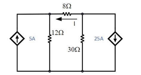 SOLVED: Using the superposition method, determine I