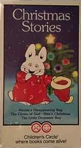 Children's Circle VHS Set:Christmas Stories:Morris's Disappearing Bag/clown God/little Drummer ...