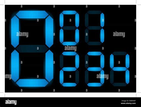 Digital numbers display hi-res stock photography and images - Alamy