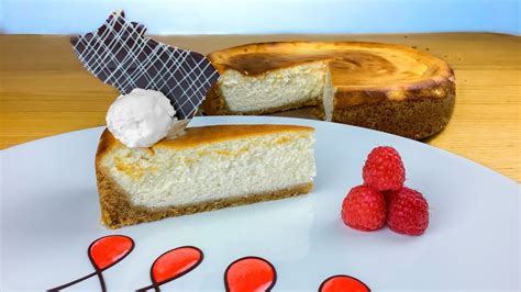 Moist, Easy, Baked Cheesecake, American Cheesecake ( Quick recipe ...