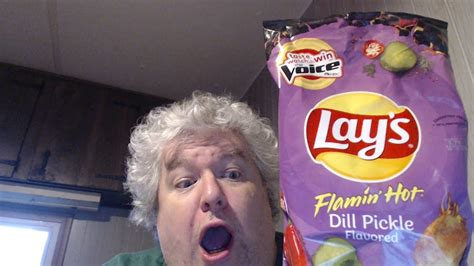 Revisiting Lay's Flamin' Hot Dill Pickle Potato Chips - YouTube