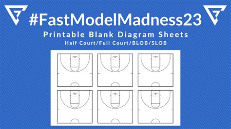 Printable Blank Diagram Sheets For Basketball Coaches-FastDraw