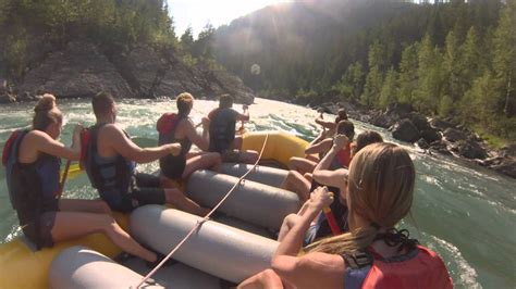 White Water Rafting - Flathead River - Glacier National Park - July ...