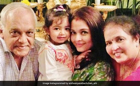 Aishwarya Rai Bachchan Sends "Love And Prayers" To Her Parents On Their ...