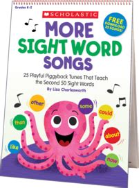 Scholastic.com | Teacher Resources - More Sight Word Songs