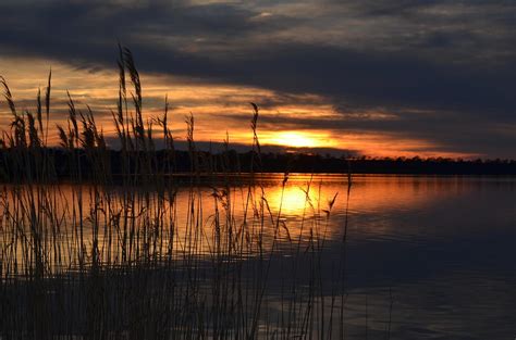 Winter sunset on the lake Photograph by Michelle Marslender - Fine Art ...