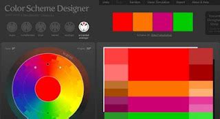 Color Scheme designer : creare scale cromatiche per siti web.