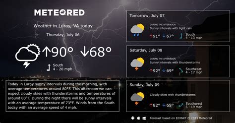 Luray, VA Weather 14 days - Meteored