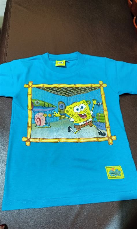 SpongeBob kids tshirt, Babies & Kids, Babies & Kids Fashion on Carousell