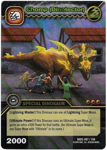 Image - Triceratops - Chomp DinoTector TCG Card 2-DKDS-Collosal.png - Dinosaur King