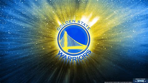 Golden State Warriors HD Wallpaper - Glowing Emblem