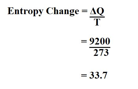 How to Calculate Entropy Change.