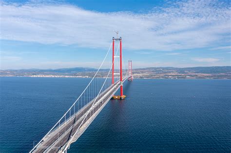 Dardanelles Bridge Stock Photo - Download Image Now - Architecture ...