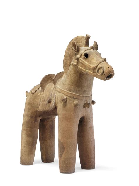 A Haniwa Model of a Horse , KOFUN PERIOD ( CIRCA 6TH CENTURY) | Christie's