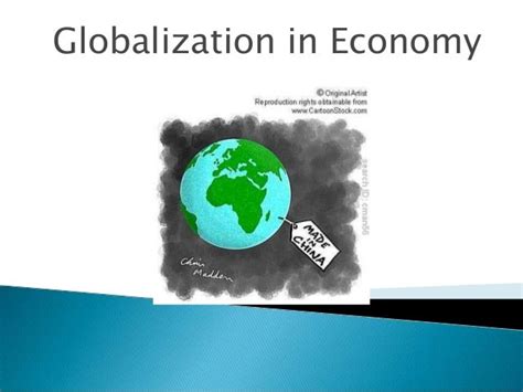 Globalization in economics