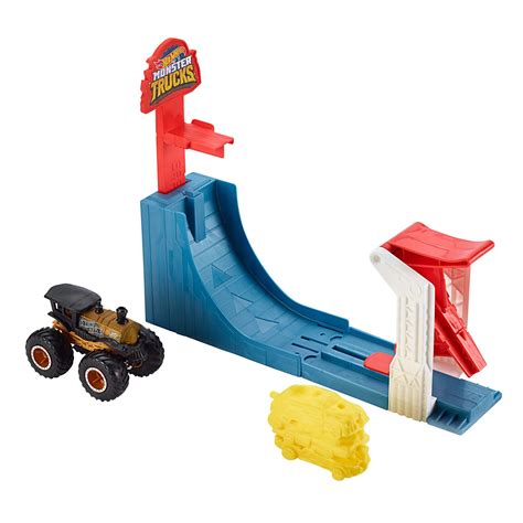 Hot Wheels Monster Trucks Big Air Breakout Track Set - Shop Toy ...