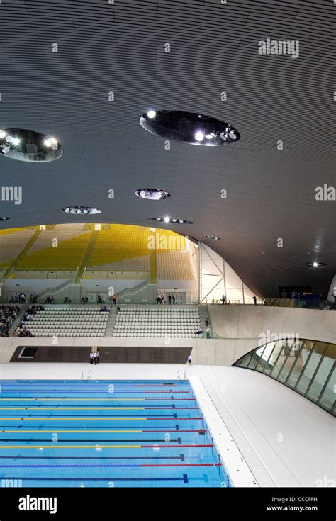 Aquatic centre london interior hi-res stock photography and images - Alamy