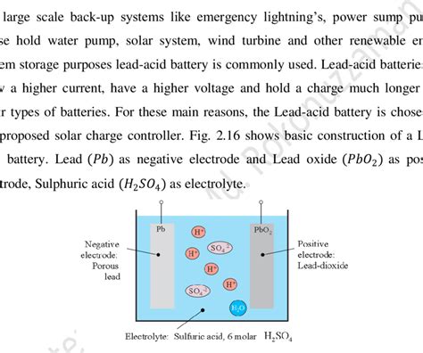 16 Construction of Lead-acid battery | Download Scientific Diagram