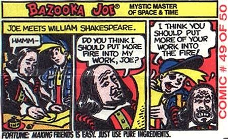 A Look Back At The (Pretty Awful) ‘Bazooka Joe’ Chewing Gum Comics