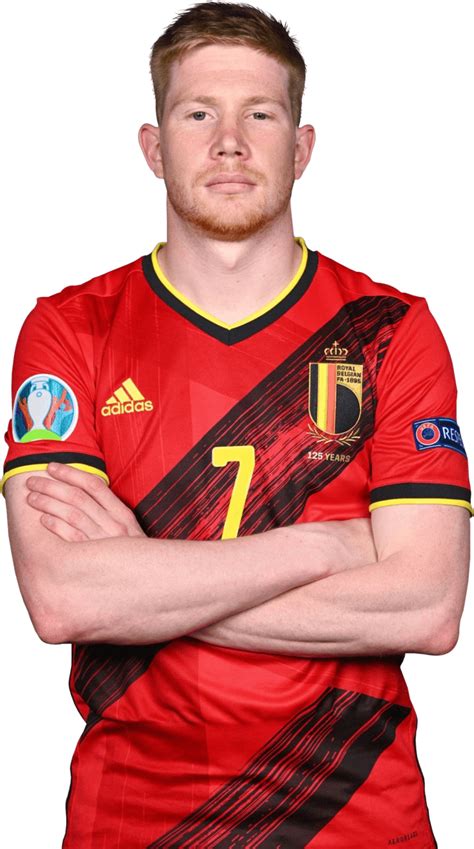 Kevin De Bruyne Belgium football render - FootyRenders