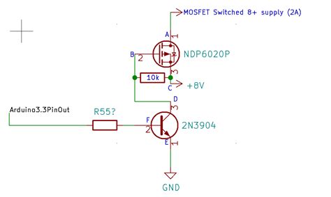 microcontroller - What are the fundamentals behind this p-channel ...